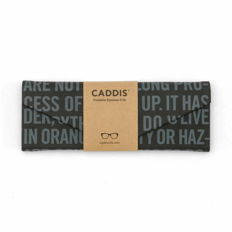 caddis | folding case | saying black-white