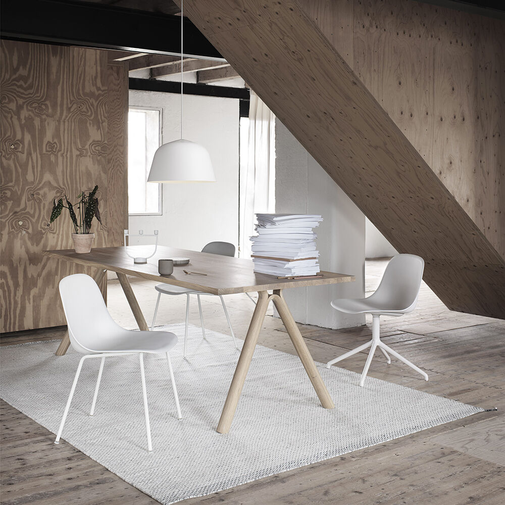 Muuto fiber side chair wood base sale