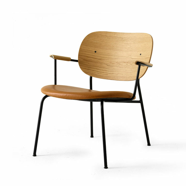 audo copenhagen (menu) | co lounge chair | natural oak + leather