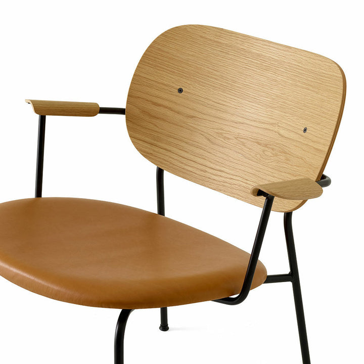 audo copenhagen (menu) | co lounge chair | natural oak + leather