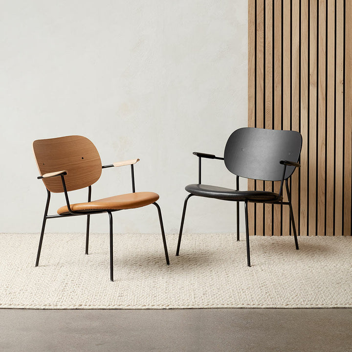 audo copenhagen (menu) | co lounge chair | natural oak + leather