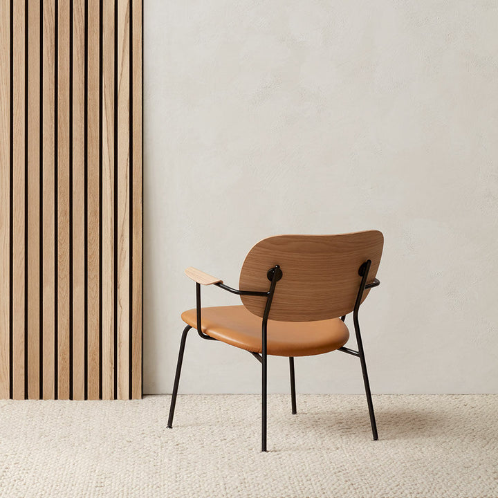 audo copenhagen (menu) | co lounge chair | natural oak + leather