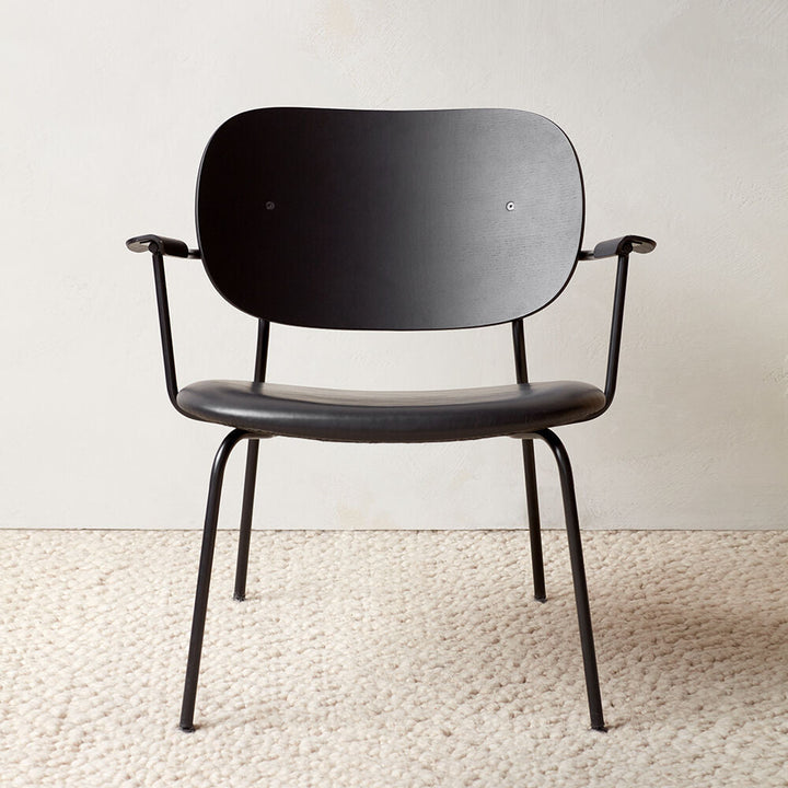 audo copenhagen (menu) | co lounge chair | black oak + leather
