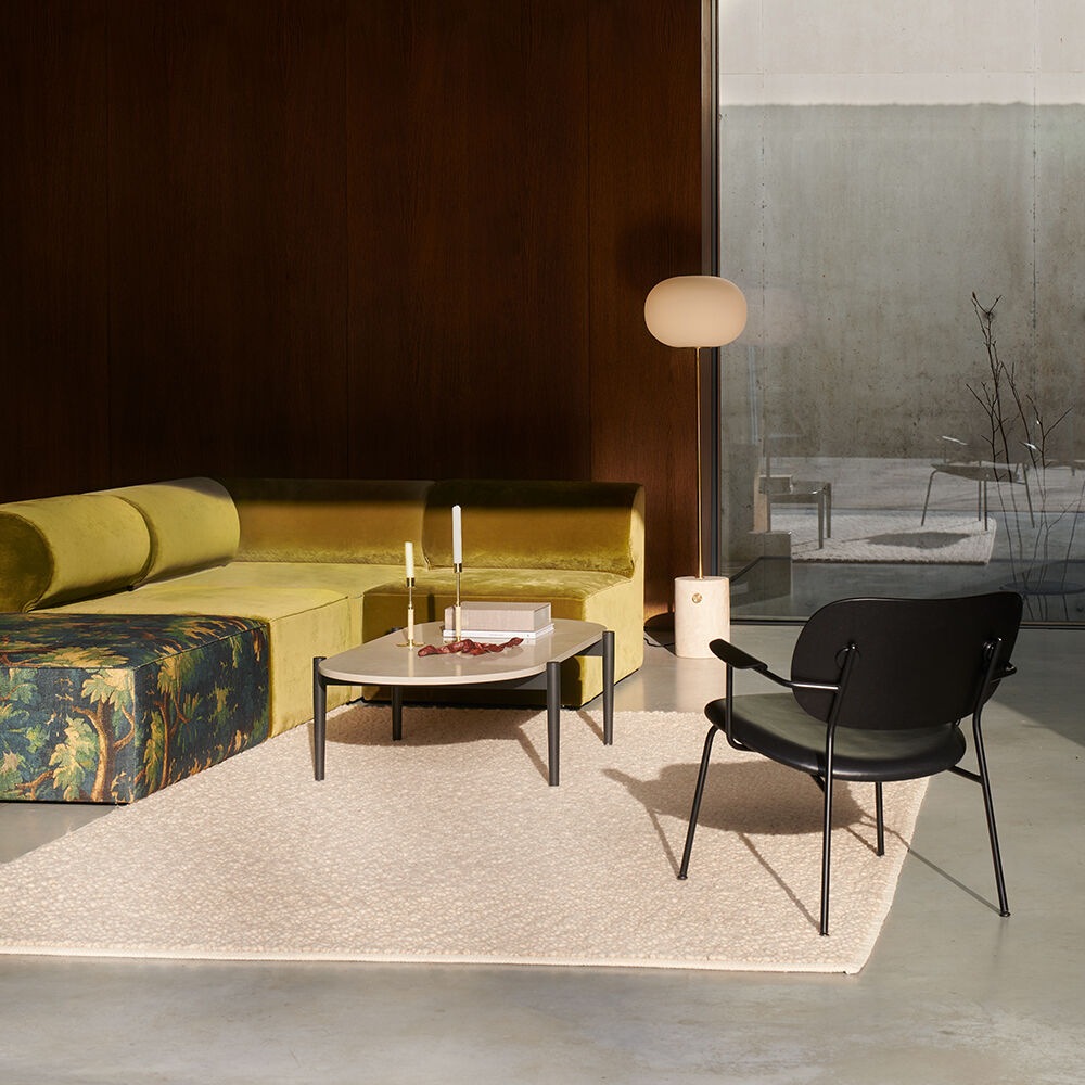 audo copenhagen (menu) | co lounge chair | black oak + leather