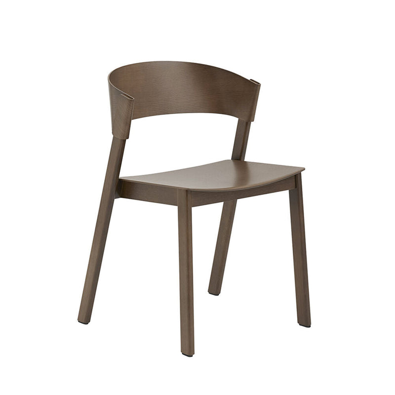 muuto | cover side chair | stained dark brown