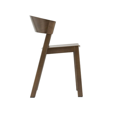 muuto | cover side chair | stained dark brown