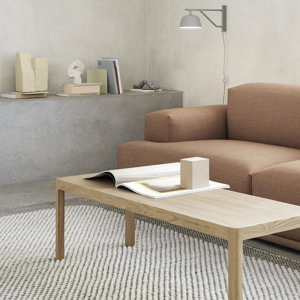 muuto | workshop coffee table | oak 120cm