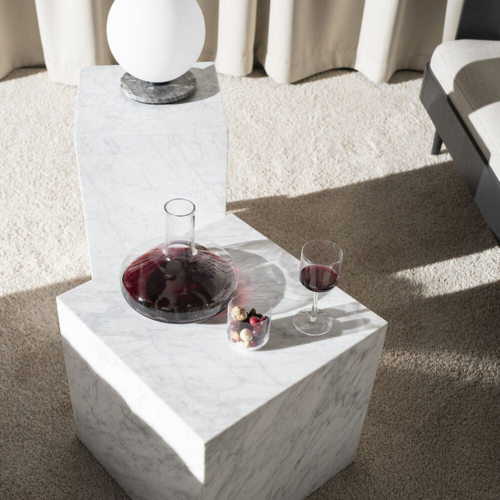 audo copenhagen (menu) | wine breather carafe deluxe | clear + brass