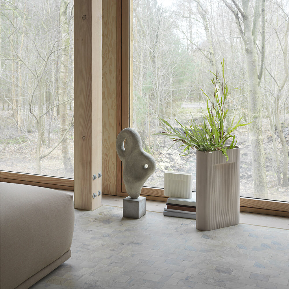 muuto | ridge vase | beige 48.5cm - DC