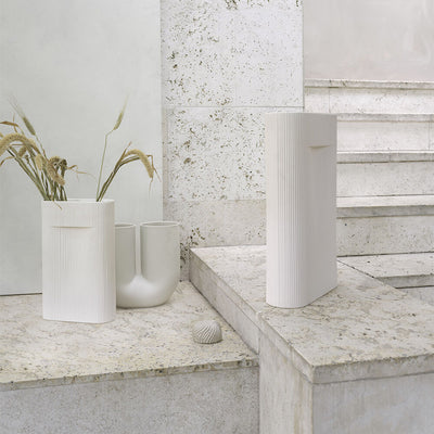 muuto | ridge vase | off white 48.5cm