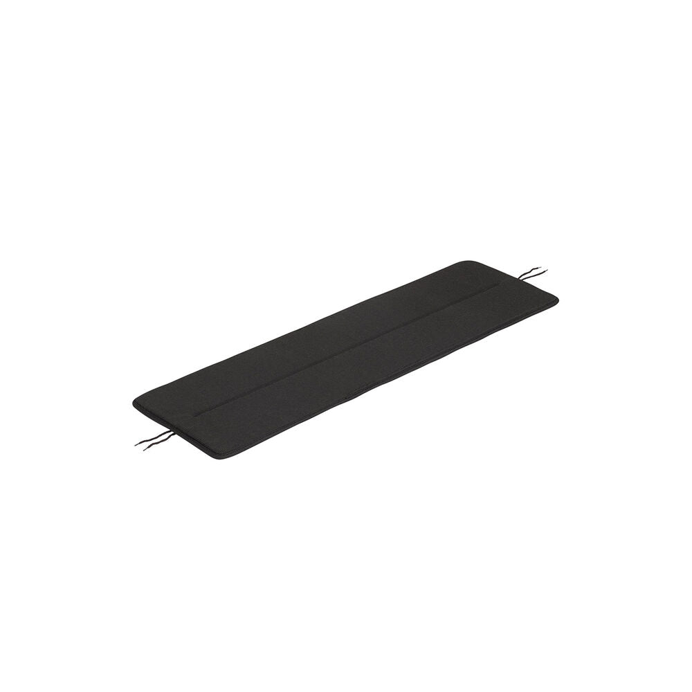 PARTS: muuto | linear steel bench seat pad | black 110cm - discontinued