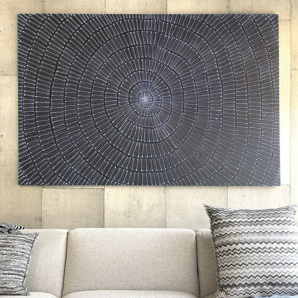 mary rumble pitjara | original artwork | bush yam - ID26592