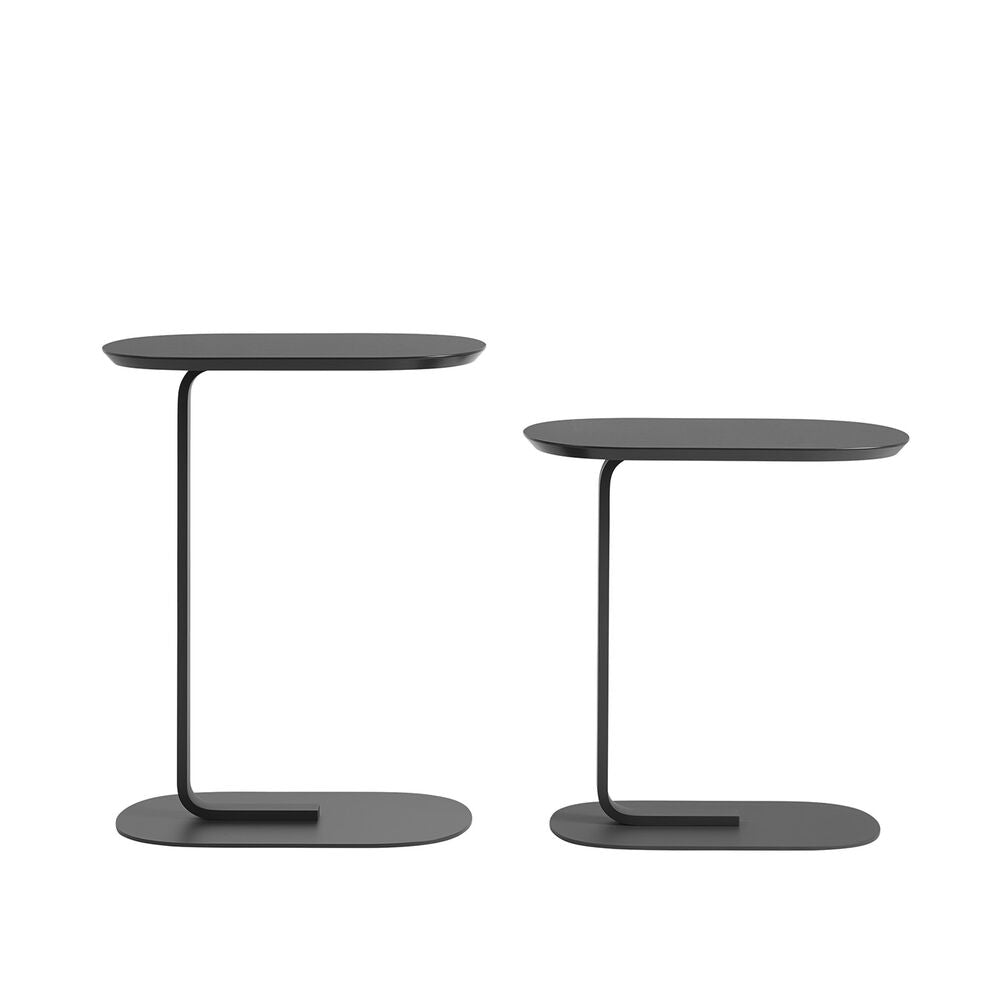 muuto | relate side table | black 60.5cm