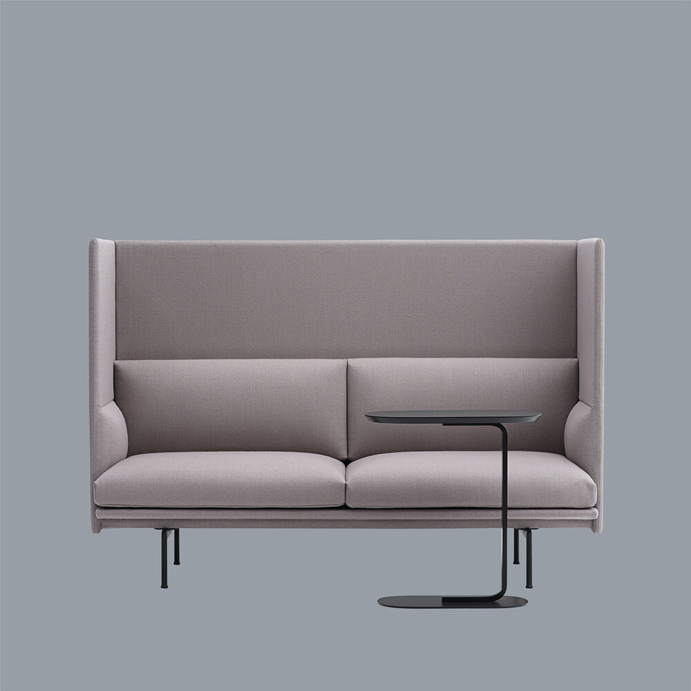 muuto | relate side table | black 60.5cm