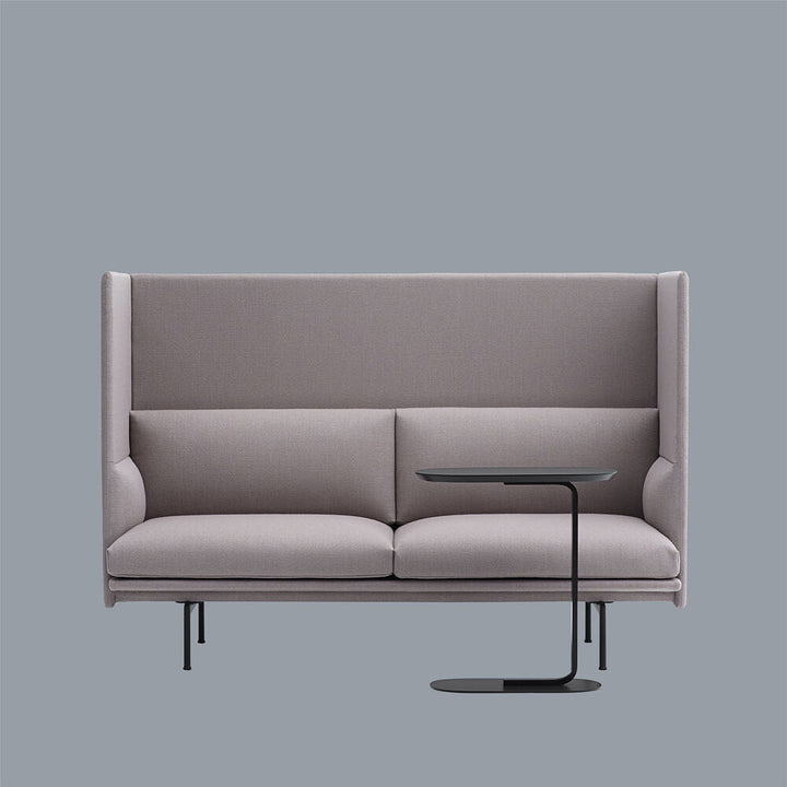 muuto | relate side table | black 60.5cm