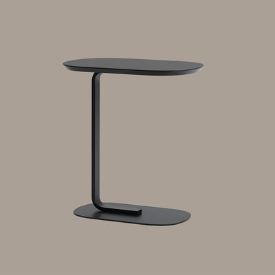 muuto | relate side table | black 60.5cm
