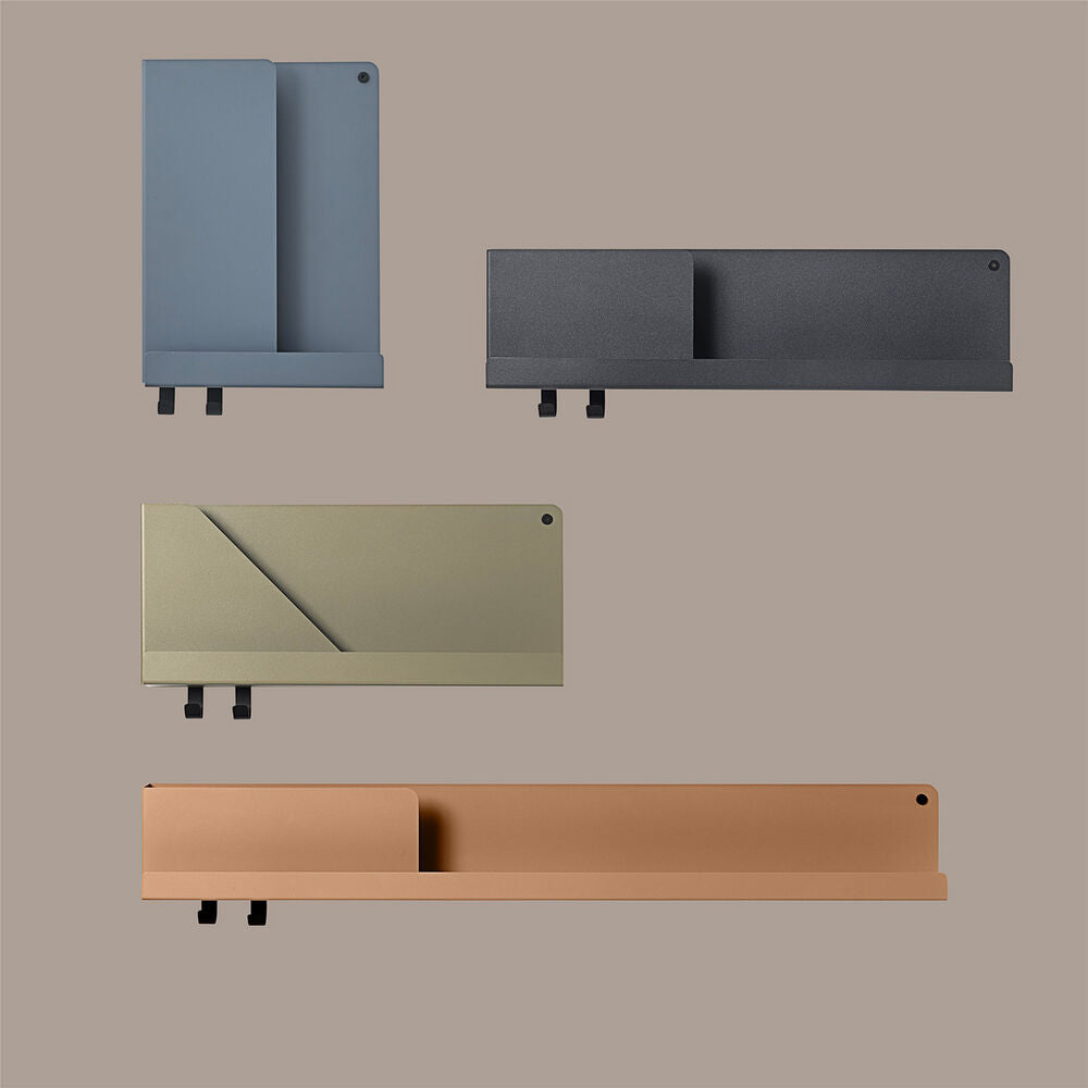 muuto | folded shelves | large 96cm | burnt orange
