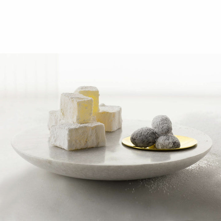 tom dixon | stone serving board - brass - DC