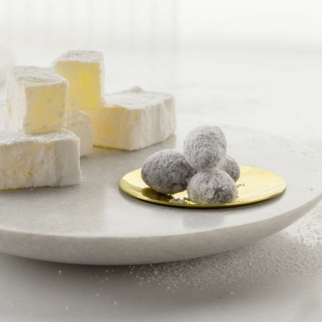 tom dixon | stone serving board - brass - DC