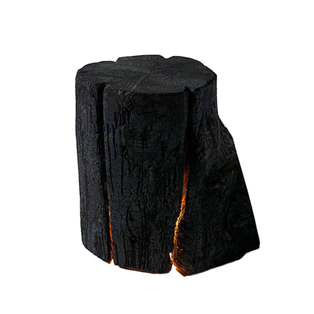 duncan meerding | cracked log lamp | charred