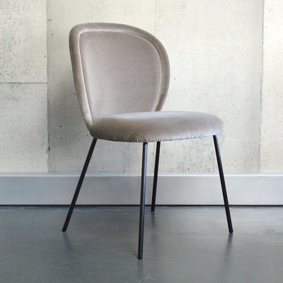 freifrau | ona side chair | steel frame black | harald 3 - 242