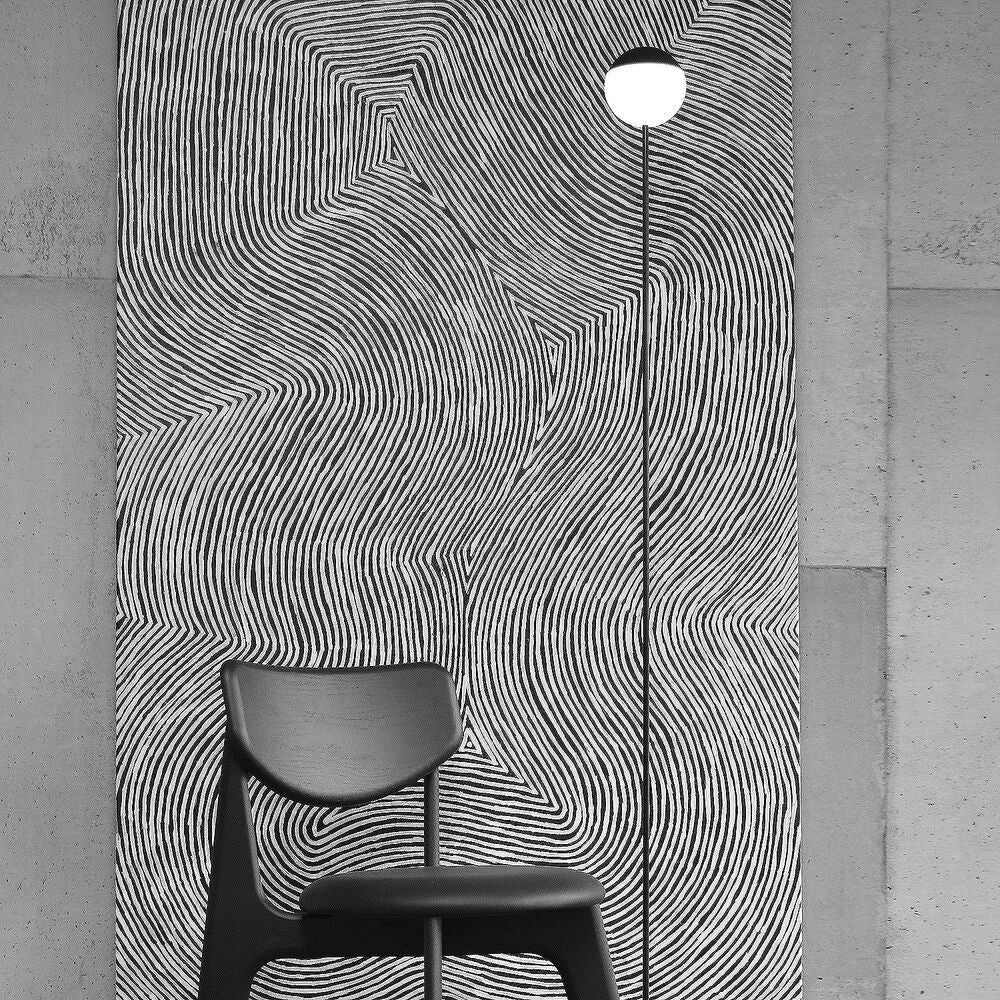 pen | sway floor lamp | black