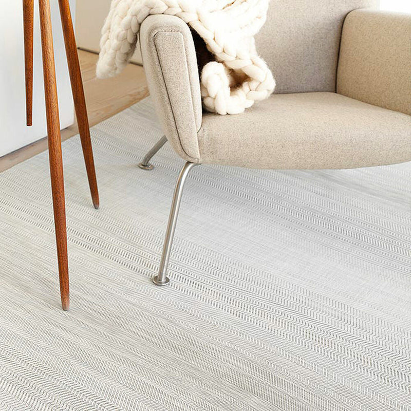 chilewich | woven floormat 117x183cm (46x72") | wave grey ~ DC