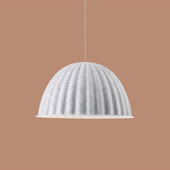 muuto | under the bell pendant | white melange 55cm