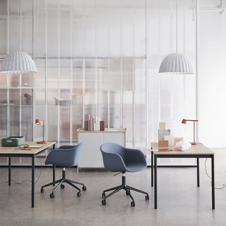 muuto | under the bell pendant | white melange 55cm