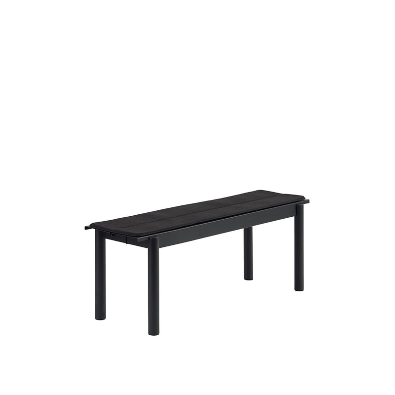 PARTS: muuto | linear steel bench seat pad | black 110cm - DC