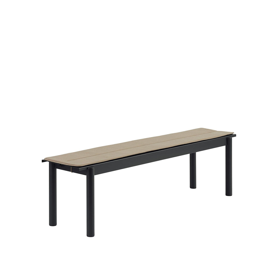 PARTS: muuto | linear steel bench seat pad | warm beige 170cm - discontinued