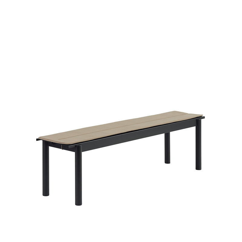 PARTS: muuto | linear steel bench seat pad | warm beige 170cm - DC