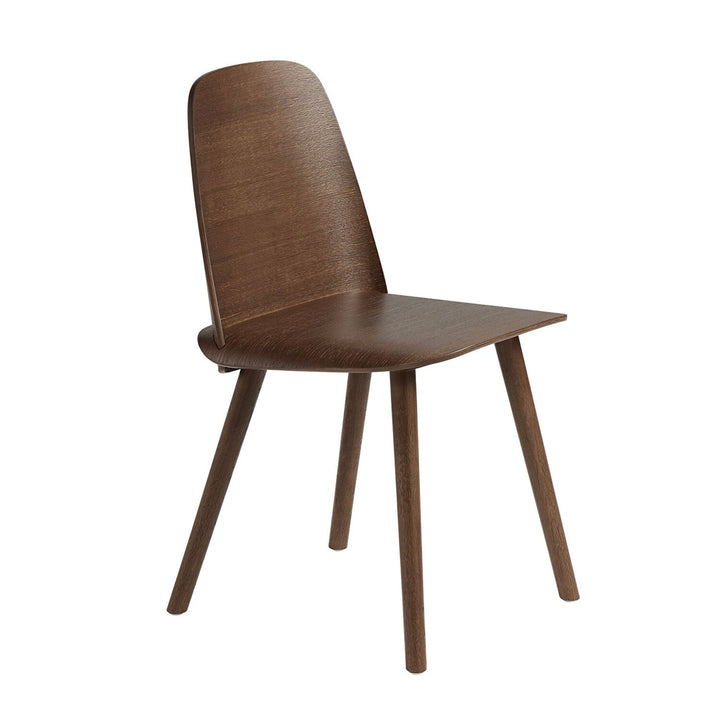 muuto | nerd chair | stained dark brown
