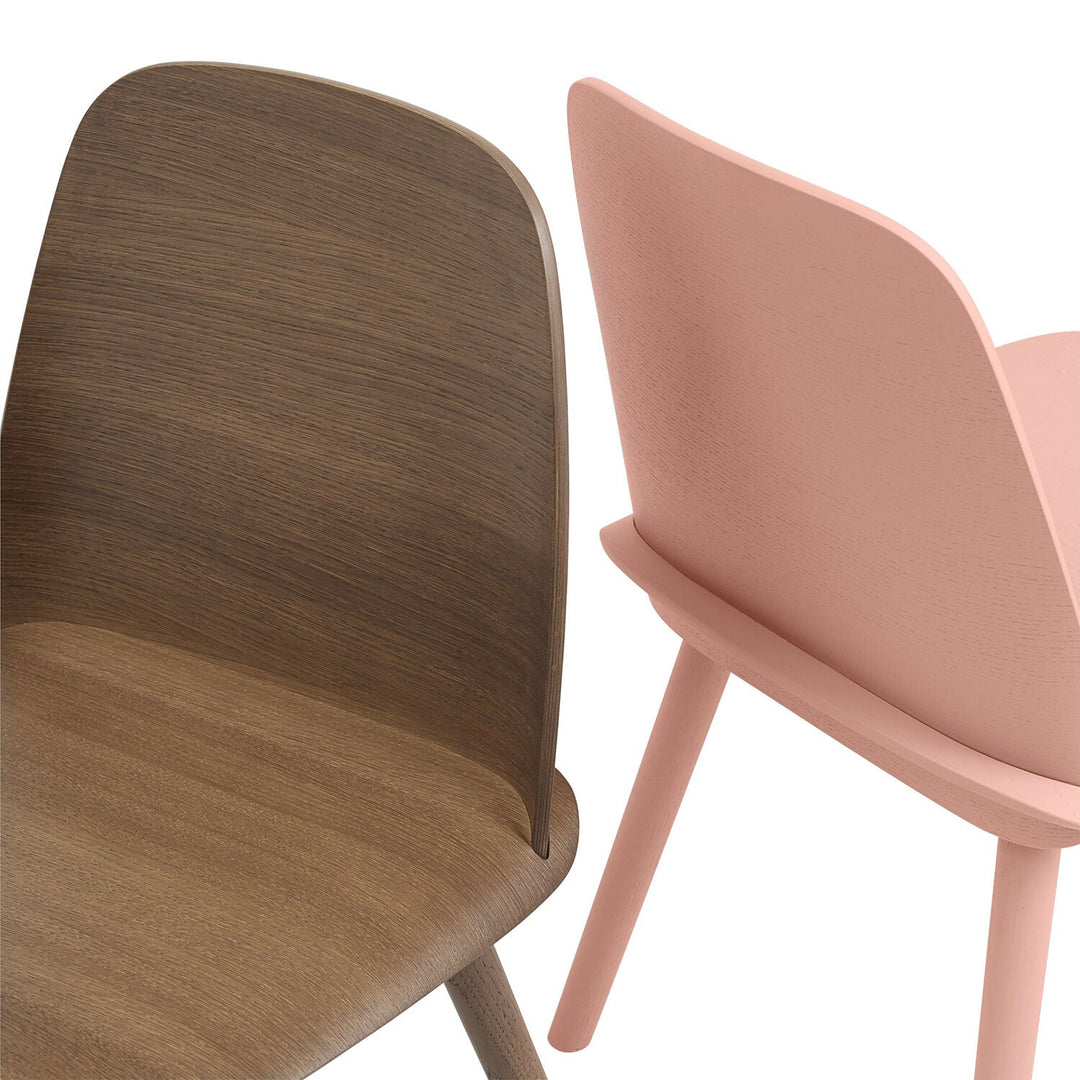 muuto | nerd chair | stained dark brown