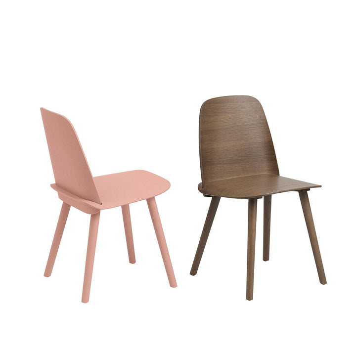 muuto | nerd chair | stained dark brown