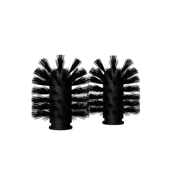 nichba | toilet brush refill | 2 pack | black - LC