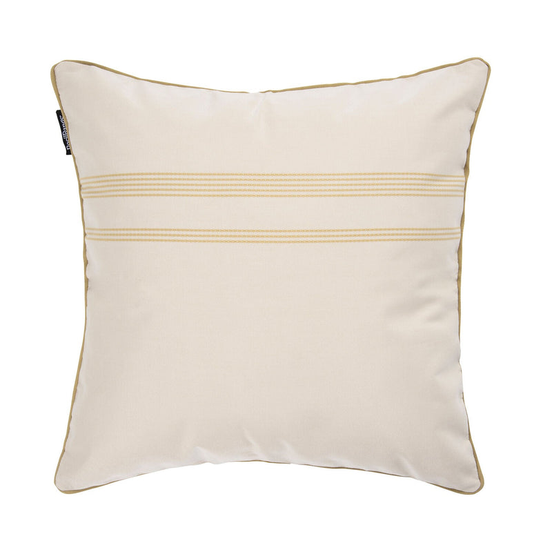 basil bangs | cushion cover 50cm | tessuti sand - 3DC