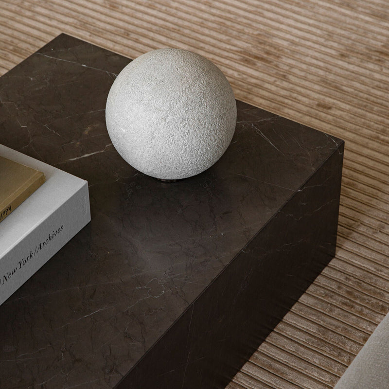 audo copenhagen (menu) | plinth low | grey kendzo marble