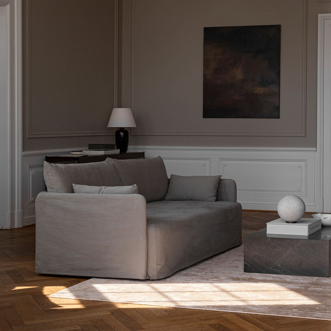 audo copenhagen (menu) | plinth low | grey kendzo marble