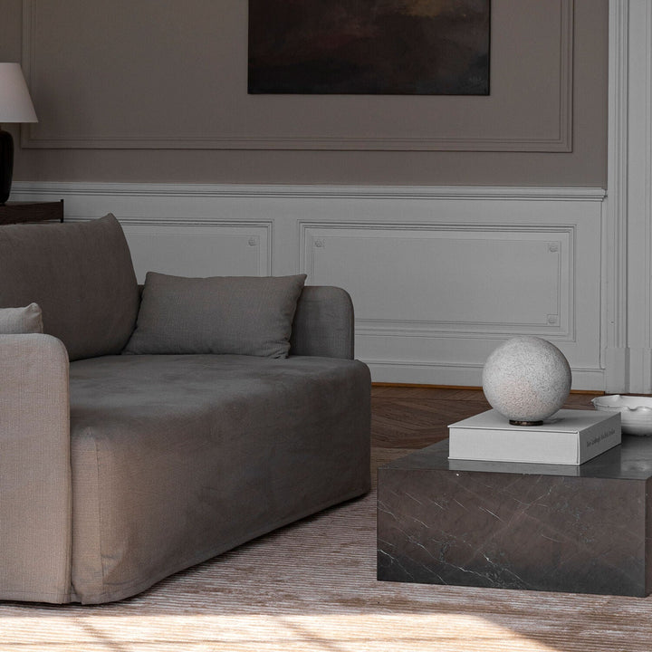 audo copenhagen (menu) | plinth low | grey kendzo marble