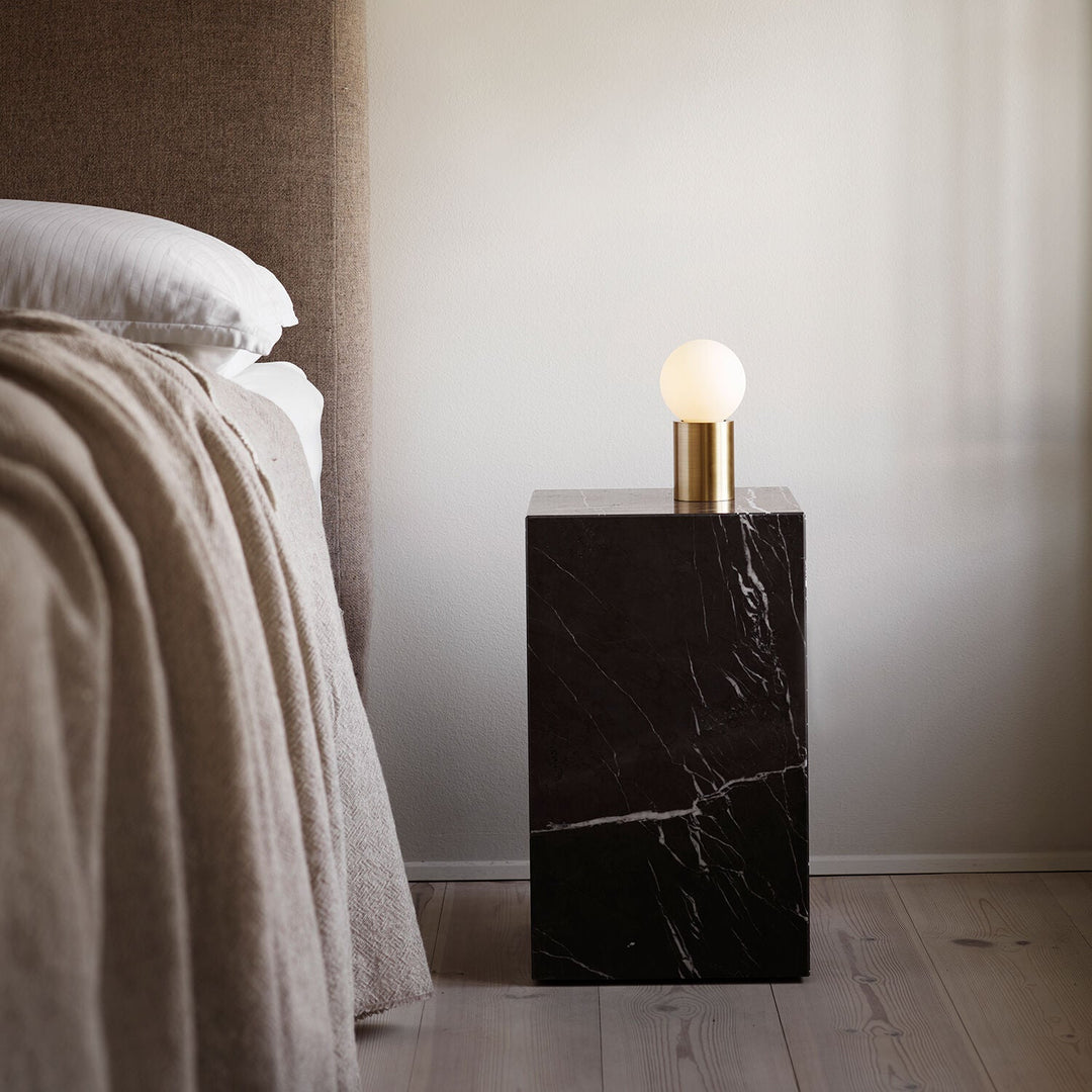 audo copenhagen (menu) | plinth tall | black nero marquina marble