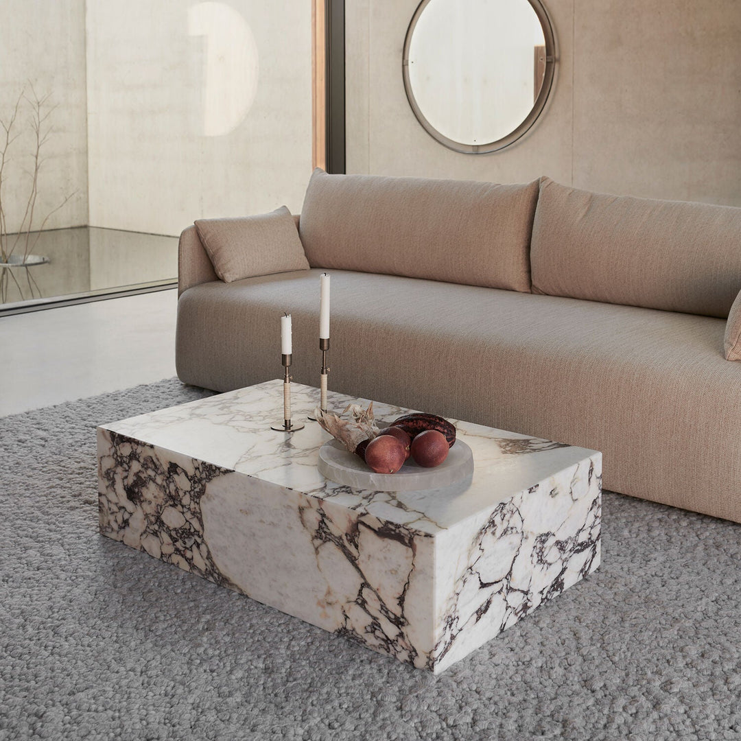 audo copenhagen (menu) | plinth low | rose calacatta viola marble