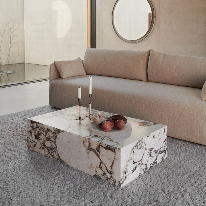 audo copenhagen (menu) | plinth low | rose calacatta viola marble