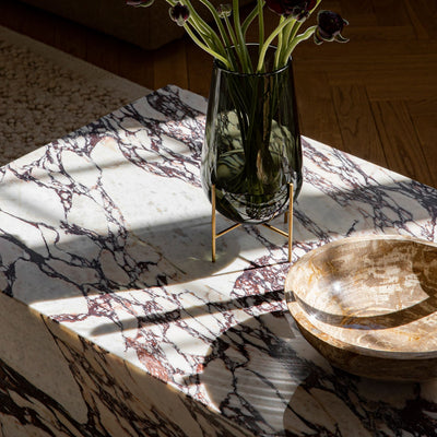 audo copenhagen (menu) | plinth low | rose calacatta viola marble