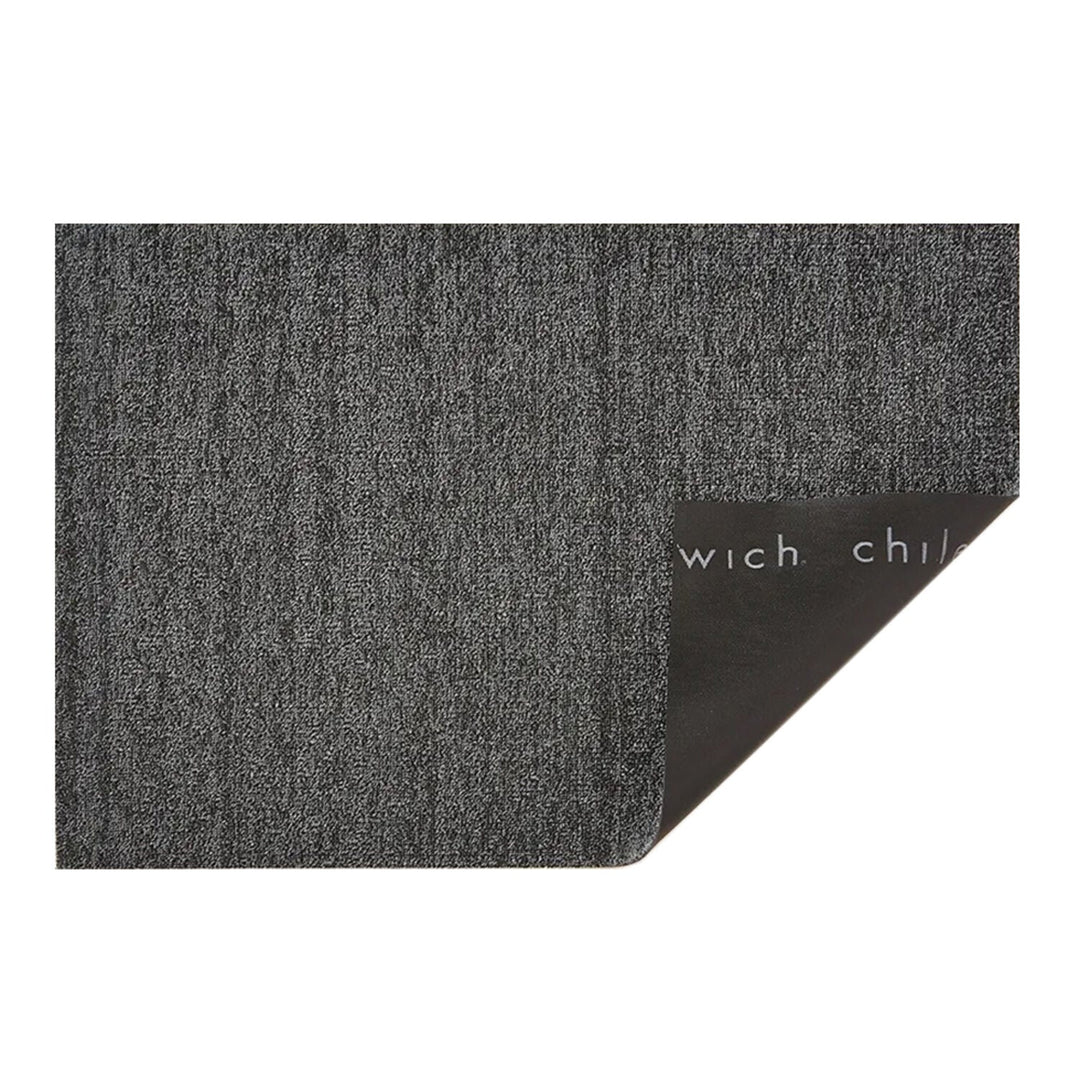 chilewich | shag doormat 46x71cm (18x28") | heathered grey