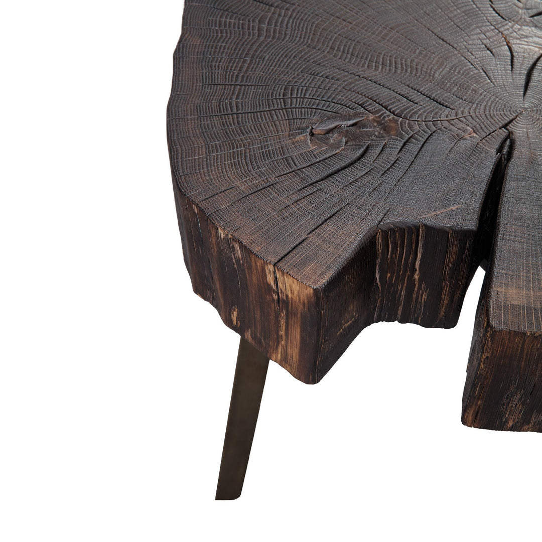 janua | bc 05 stomp table | 70-80cm | natural smoked oak raw