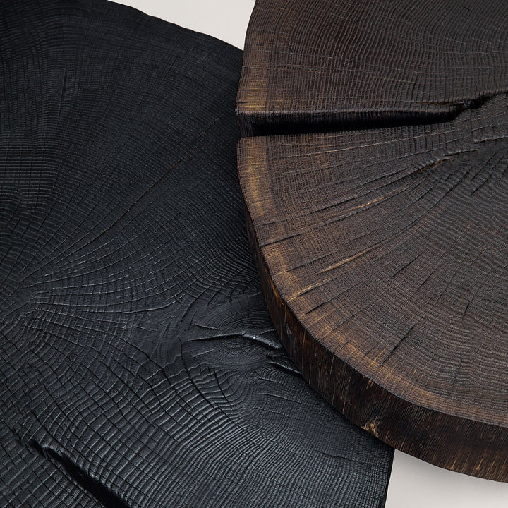 janua | bc 05 stomp table | 70-80cm | natural smoked oak raw