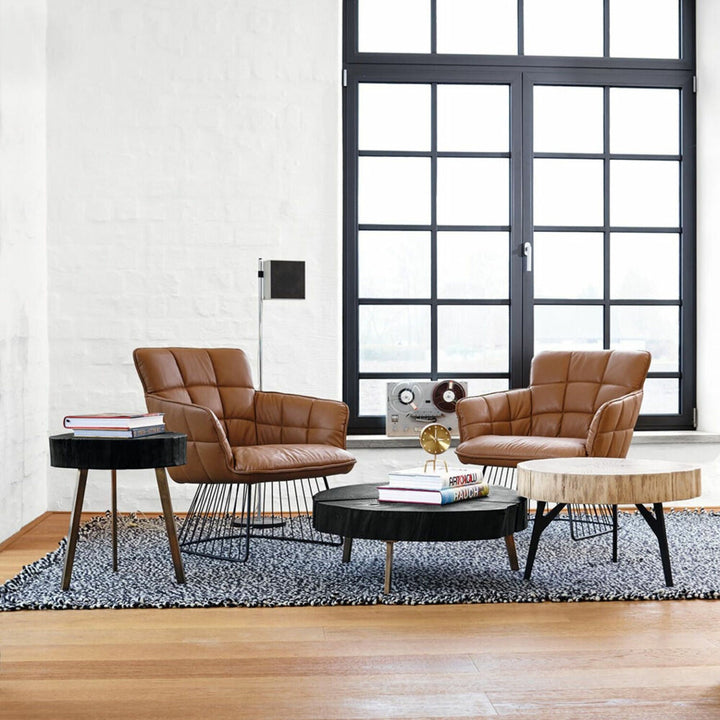 janua | bc 05 stomp table | 70-80cm | natural smoked oak raw