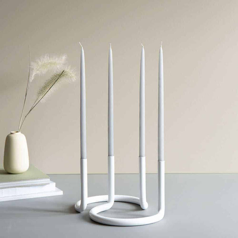 architectmade | gemini candleholder | white