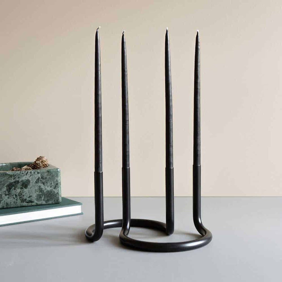 architectmade | gemini candleholder | black